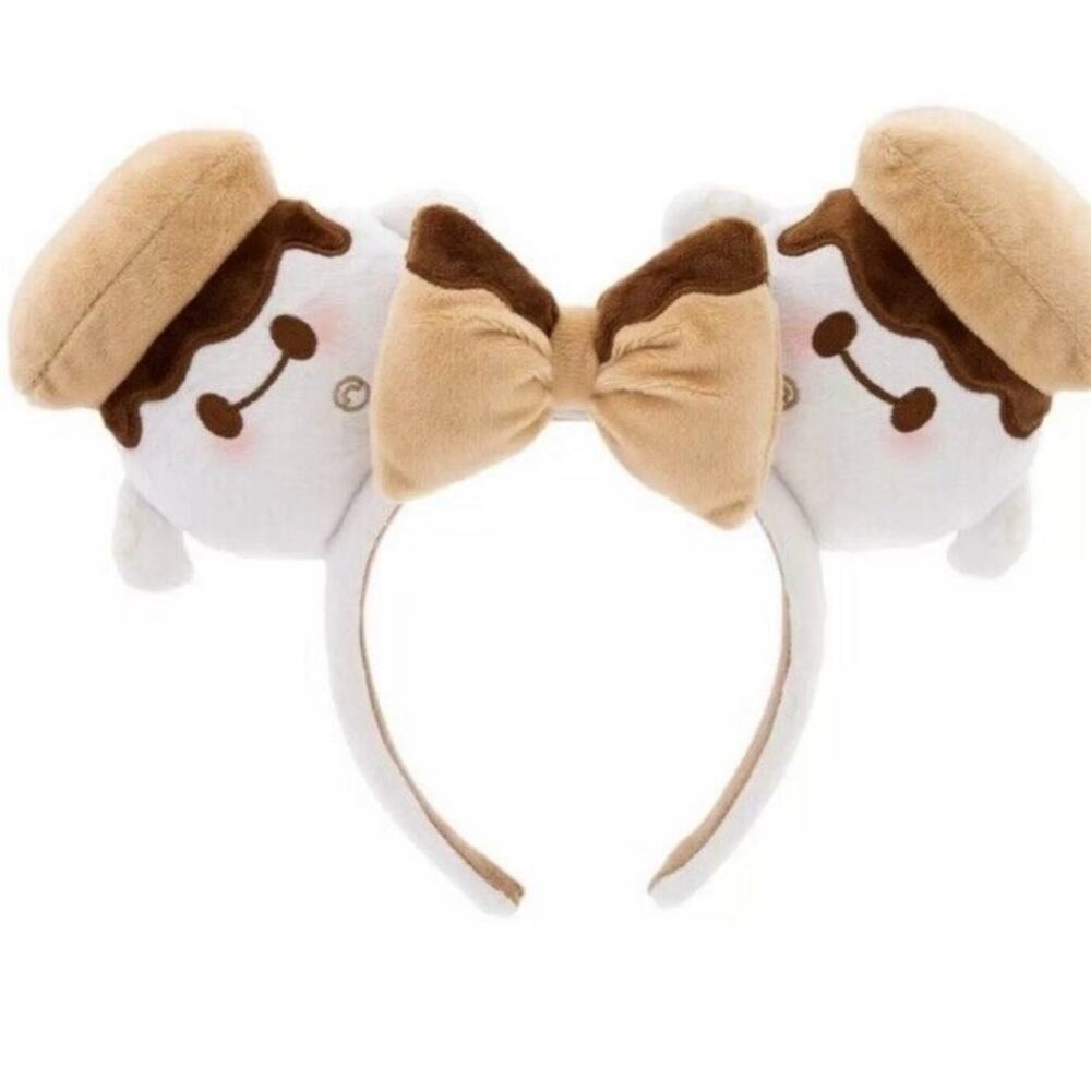 NWT Disney Parks Baymax S'more Munchlings Plush Sensational Snacks Ear Headband